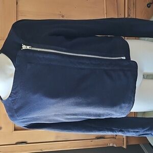 Chaser Moto Style Sweatshirt Black Size S